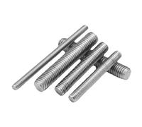 Barra filettata su tutta la lunghezza Bulloni di ancoraggio con barra completamente filettata metrica M3-M10 20-250 mm in acciaio inossidabile 304, confezione multipla