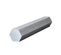 Barra for aste esagonali in alluminio 1pc, asta esagonale 6061 L 4-20 pollici, aste in alluminio esagonali, aste in lega di alluminio esagonali H 8-60mm(100MM*8MM)