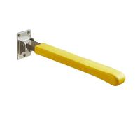 Barra For WC, Bracciolo Pieghevole For WC, Barra Di Sostegno For WC Montata A Parete, Corrimano Ausiliari For WC Adatti For Anziani Disabili(Yellow)