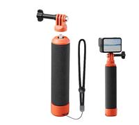 Barra galleggiante galleggiante per Insta360 X5 X4 X3 Ace Pro 2, bastone galleggiante universale anti-affondamento per DJI Osmo Action 5 Pro/4/3/2 Series, con cinturino da polso e adattatore di
