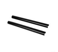 Barra Griglia Nera 33cm Plug-and-Play per facile Barra Griglia(Black) | ABS termoresistente, installazione per smontare, finitura lucida, protezione griglia, 2 inclusi