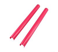 Barra Griglia Nera 33cm Plug-and-Play per facile Barra Griglia(Rose Red) | ABS termoresistente, installazione per smontare, finitura lucida, protezione griglia, 2 inclusi