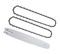 Barra guida per motosega da 45,7 cm, 2 pezzi di catena .063 .325 68DL compatibile con Sti-hl MS 211 210 250 251 230 (barra guida da 45,7 cm + 2 catene) Ricambi per motosega