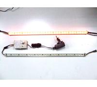BARRA IN ALLUMINIO DA 51 CM CON 30 LED 5050 RGB CON CENTRALINA E ALIMENTATORE