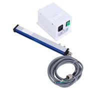 Barra ionizzante ad aria, barra ionizzante antistatica da 600 mm, barra eliminatrice di elettricità statica, barra ionizzante antistatica, con alimentatore, per display a schermo piatto, taglio, tag