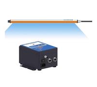 Barra ionizzante ad aria da 40 cm, asta elettrostatica antistatica con generatore ad alta tensione da 7 kV, rapida eliminazione dell'elettricità statica, elevata densità di rilascio degli ioni, per