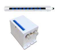 Barra ionizzante antistatica, eliminatore di elettricità statica professionale, barra di aria ionizzante con generatore di alta tensione da 7 kV, asta eliminatrice di elettricità statica(70CM)