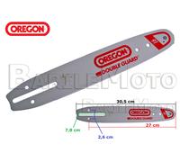 Barra / Lama 10" - 25 cm + N°2 Catena 40 Maglie Motosega ACTIVE 28.28 OREGON