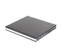 Barra Laterale A Colori Masterizzatore CD/DVD USB Esterno PC Notebook Unità Ottica Rimovibile Esterna Qualità Dell'immagine Chiara Audio Stabile(White)