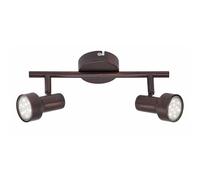 Barra LED 2 faretti in metallo Rost 3W