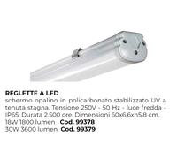 Plafoniera Stagna Led ES 600 15W 65K 1800L Beghelli 75453