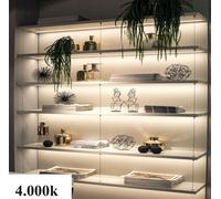 BARRA LED CABINA ARMADIO Luce Su Misura ALTA POTENZA CRI 95 sensore presenza PIR [EEK: A+++]