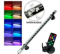 barra led lampada neon per acquario impermeabile immersione rgb tubo 25 45 73 cm [EEK: A+++]