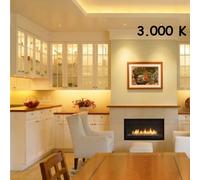 BARRA LED SOTTOPENSILE CUCINA SU MISURA alta luminosità + DIMMER + ALIMENTATORE [EEK: A+++]