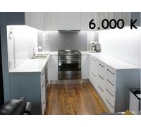 BARRA LED SOTTOPENSILE CUCINA SU MISURA alta luminosità + DIMMER + ALIMENTATORE [EEK: A+++]