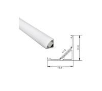 Barra led sottopensile striscia per mobile cucina su misura dimmerabile montata