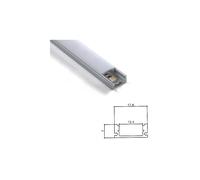 Barra led sottopensile striscia per mobile cucina su misura dimmerabile montata