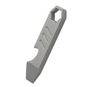 Barra Leva EDC,Mini Strumento Portachiavi Multifunzione in Titanio Piede Porco Tascabile con Apribottiglie e Chiave Cacciavite per Campeggio Attività All'aperto