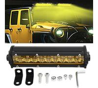 Barra Luce LED Lavoro Luce Dc 9-32V IP68 17.8cm Camion Fendinebbia Guida Lampada