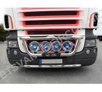 Barra Luci Griglia + Pedane Pedium Tipo A Per DAF xf 105 Acciaio Inox