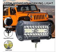 Barra Luci LED Per Auto E Camion 120W 8000 Lumens Per Off Road E Guida Notturna