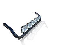 Barra Luci Tetto Nera + Lampada Spot Rec Per Mercedes Actros MP4 GigaSpace 2012+