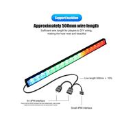 Barra Luminosa A LED con Flusso di Luce, Atmosfera di Inquinamento Magnetico, Design di Sincronizzazione con La Scheda Madre