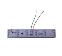 Barra luminosa a LED di ricambio per frigorifero, Parti della scheda di circuito del display della striscia luminosa a LED del frigorifero EBR255202 DC12V