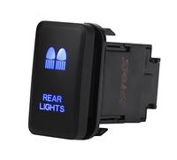 Barra Luminosa a LED, Interruttore a bilanciere ON-off, 12 V, LED Blu, Interruttore a levetta per LAN-dcruiser (luci Posteriori)