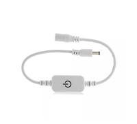 Barra luminosa a LED monocolore DC12 volt a bassa tensione 2835 5050 con interruttore touch dimmerabile(White)