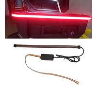 Barra Luminosa a LED per Terzo Freno, Barra Luminosa per Indicatori di Direzione 30 Cm, Barra Luminosa per Marcia Diurna Rossa Ambra 12 a 15 V per Veicoli Elettrici per