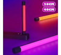 Barra luminosa a LED RGB â 20 cm o 40 cm, alimentata tramite USB, 16