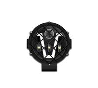 Barra luminosa da lavoro a LED per auto da 7 pollici, compatibile con Jeep, fuoristrada, barca, trattore, camion, 4x4, SUV, ATV, faretto 12/24 V, 40 W.(1pc V work light)