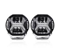 Barra Luminosa Da Lavoro LED Auto, Fari LED Da 4 Pollici, Accessori DRL Da 12 V, Faretti ATV Per Jeep Per Wrangler JK Fuoristrada Camion 4x4 Montaggio Fari Auto(2 pieces)