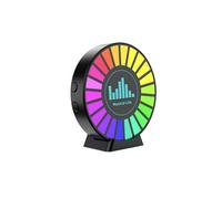Barra luminosa del ritmo musicale, Luci Sincronizzate Con La Musica, Luci Ambientali A Ritmo Dinamico, Luce Decorativa A Induzione Attivata Dalla Voce. Aromaterapia Per L'auto.