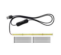 Barra Luminosa Kit per 3 Luci LED Strappo Kit 5V Lampada