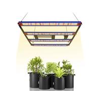 Barra luminosa per coltivazione a LED da 240 W a spettro completo con luminosità regolabile adatta per la crescita delle piante in diversi periodi di fioritura