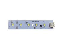 Barra luminosa per frigorifero, HWEIH DA41-00519B DC12V Scheda di illuminazione del display a striscia LED for frigorifero, parte di ricambio