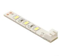 Barra luminosa sottile a LED per frigorifero, 12 V, DA41-00519R, accessorio di ricambio per frigoriferi, illuminazione ad alta efficienza energetica per illuminazione interna, struttura in metallo