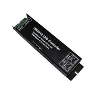 Barra lunga DC12-24V Display a tensione costante Decoder DMX512 a 3/4 canali Controller PWM Segnale Azionamenti luminosa a LED(3CH)