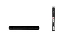 Barra Magnetica Plastica Nero Cm38,5 Home