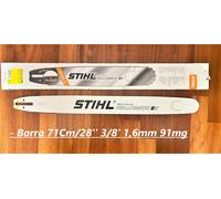 BARRA MOTOSEGA SPRANGA STIHL 71CM 28" 3/8 30030006038 ROLLOMATIC ES