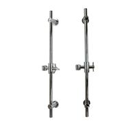 Barra Parete Asta Doccia Rubinetto da Staffa a Lunghezza 66cm, (Stange46)