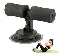 Barra per addominali portatile da terra - Attrezzatura per l'allenamento muscolare con pedale per addominali, adatta per palestra domestica o sul posto di lavoro Barre parallele rosa,Barre parallele n