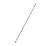 Barra per Carrello Pieghevole in Ferro, Asta Solida 7,5mm Argento | Sostituzione Rapida, Fitto Mozzi Ruota, per Carrelli Spesa e Portatili, Uso su Terreni Umidi