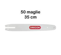 BARRA PER MOTOSEGA 'SINGLE RIVET' 3/8 sp.1,1 - 50 magl.- 35cm (mini) - OREGON