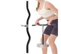 Barra per pesi - Attacco Lat Pulldown | Accessori per cavi da palestra | Sistema di puleggia Lat Pull Down Bar | Attrezzatura da allenamento Impugnatura ergonomica per muscoli addominali Allenamento