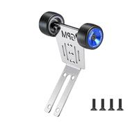 Barra per ruote con cuscinetti in acciaio inox, spessore 1 mm, per Arrma 1/16 Mini Kraton 3S Speed Truck-ARA2508, blu