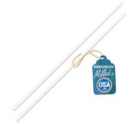 Barra per seghe da tavolo da 91 cm, strisce UHMW di alta qualità, realizzate negli Stati Uniti, barre per mitra da 1,9 x 0,95 cm, per kit di seghe da tavolo, banco router e seghe a nastro, diapositive