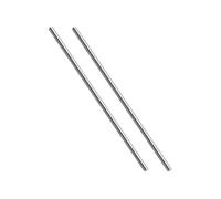 Barra per tornio con albero solido, Barra tonda in acciaio inossidabile 304 2 pezzi 4 mm x 50 cm(2 Piece)